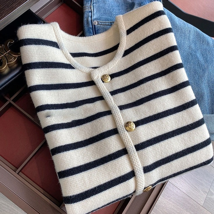 Cardigan Listrado Phina